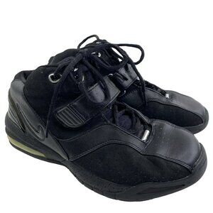 VINTAGE NIKE Shoes Mens Size 7.5 AIR UPTEMPO PREMIER BLACK  307856-001 Sneakers